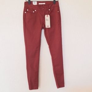 Levi 535 mid rise jeans